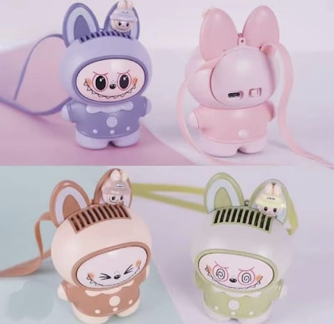 Labubu Cartoon Handheld Small Fan