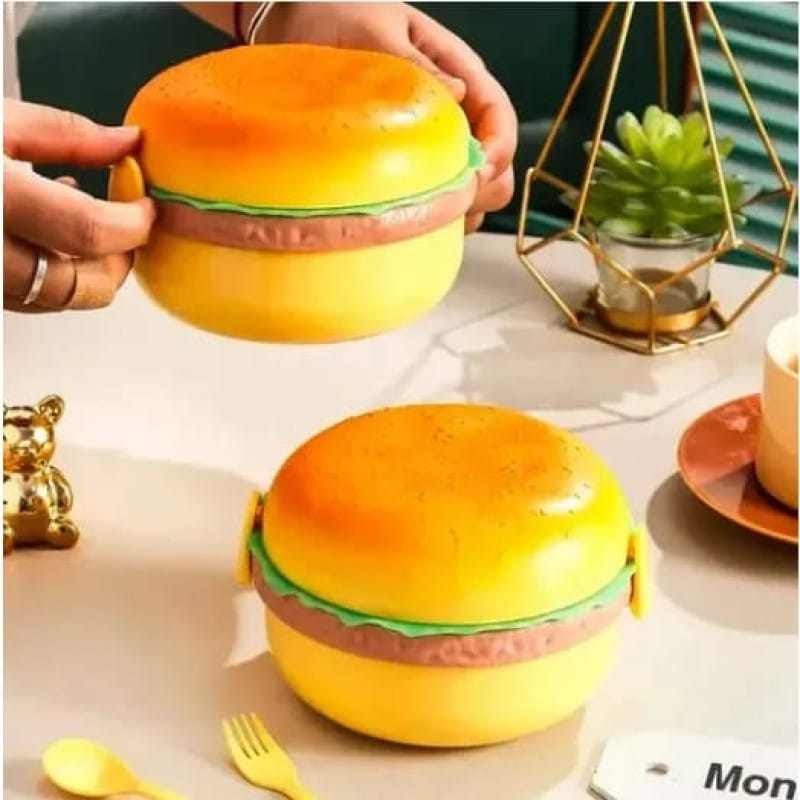Burger Style Lunch Box