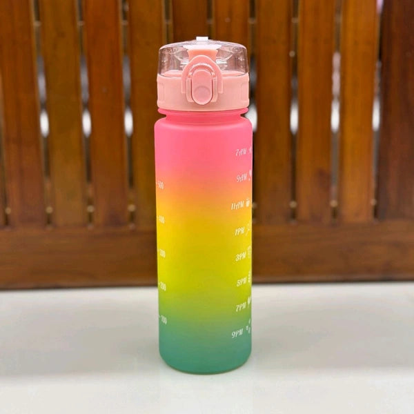 Motivational Gym Water Bottle 1+ Litre with Measurements | Sports Water Bottle