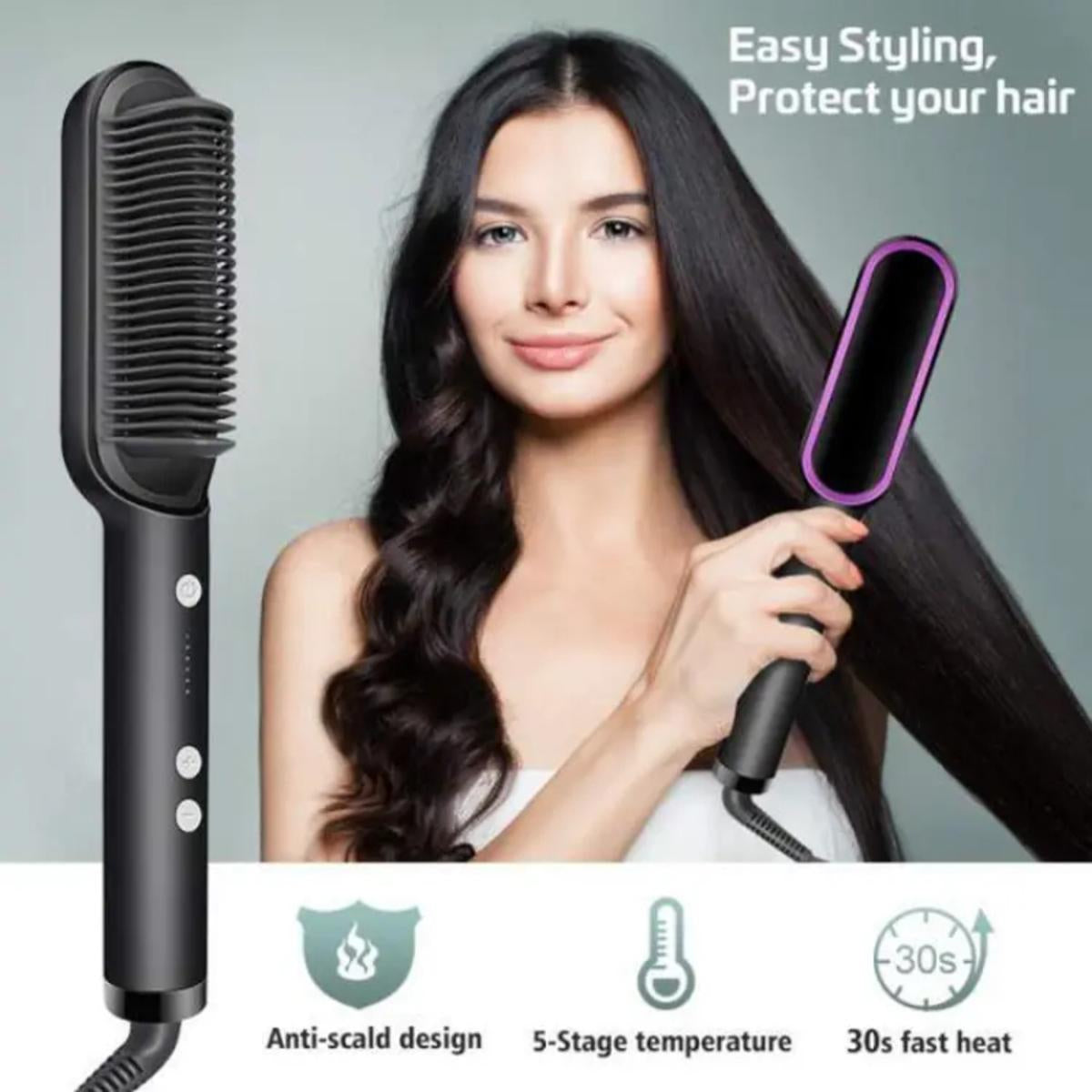 909 Hair Straightener Comb Style
