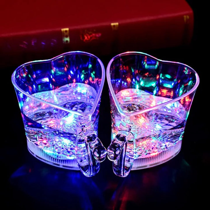 Heart Shape Inductive lighting Cup