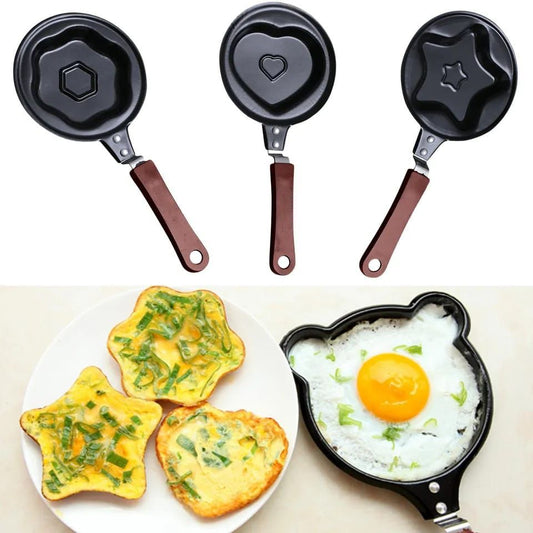 Egg Shape Frying Pan Non Stick 8 Different Shapes