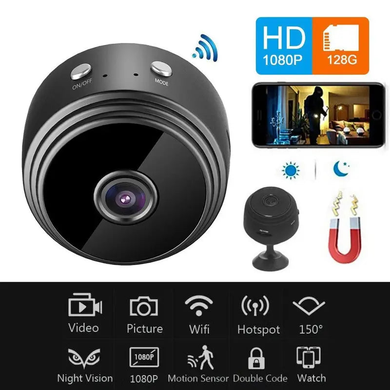 A9 1080 P HD Wifi Camera Magnetic