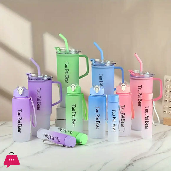 3pcs Tumbler+Bottle Set