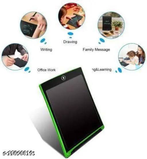8.5 Inch Paperless Electric Cell Operate Writing Tablet With Box Multi Colour