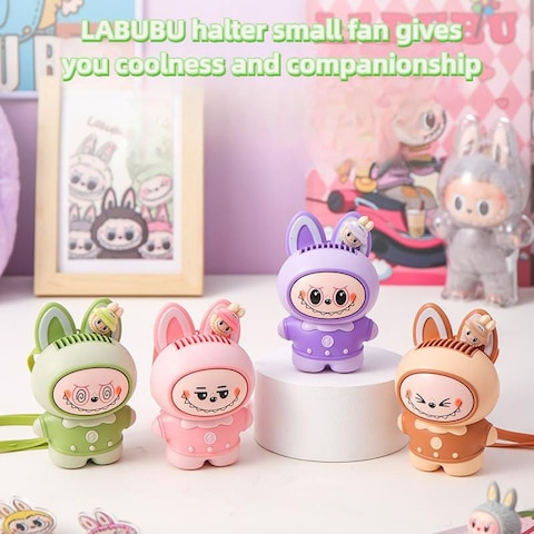 Labubu Cartoon Handheld Small Fan