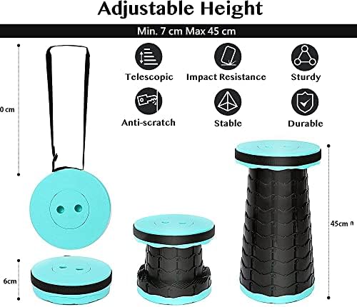 Folding Portable Stool Telescopic Chair