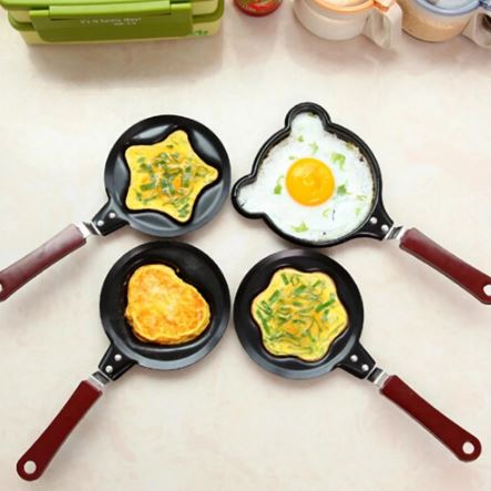 Egg Shape Frying Pan Non Stick 8 Different Shapes