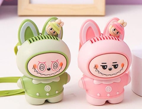 Labubu Cartoon Handheld Small Fan