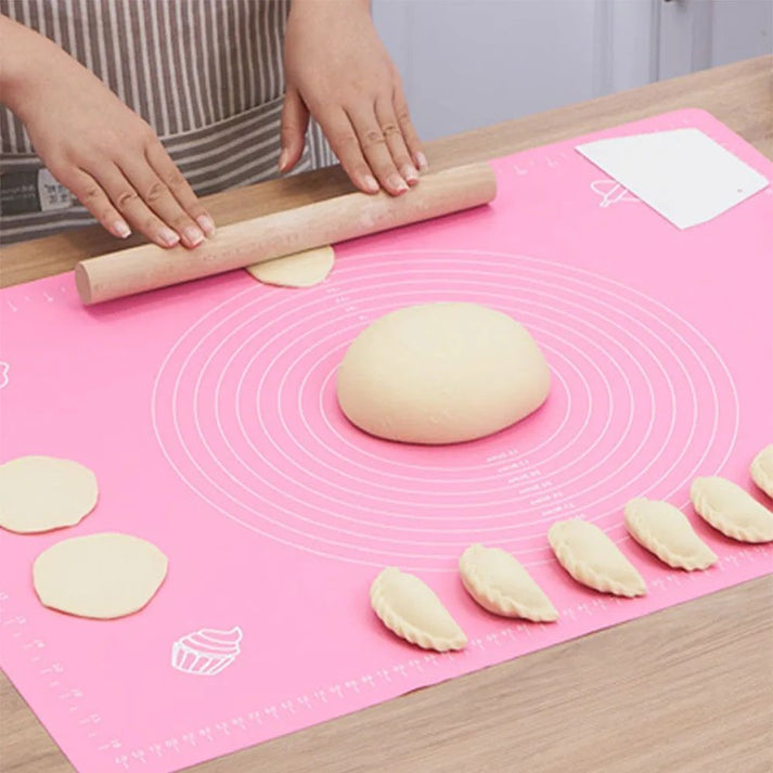 1 Pcs Non Stick Silicon roti mat for Kitchen Reusable Non-Stick Kneading Dough Mat